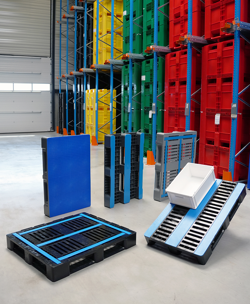 Anti-slip pallets Transoplast